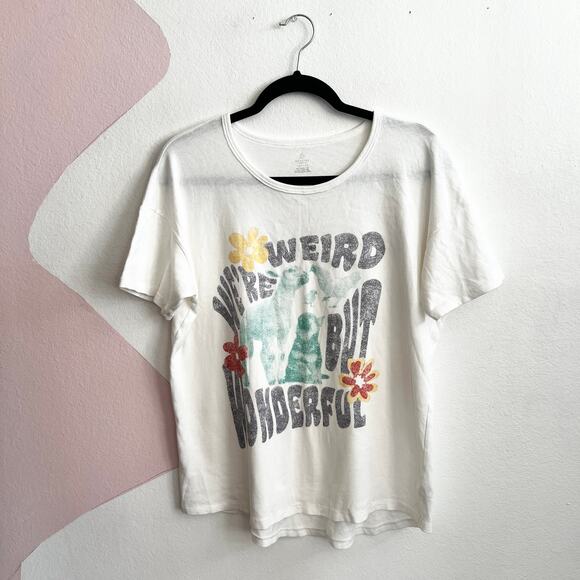 Offline by Aerie Animal Graphic T Shirt Comfy Loungewear Athleisure Small - Picture 1 of 6